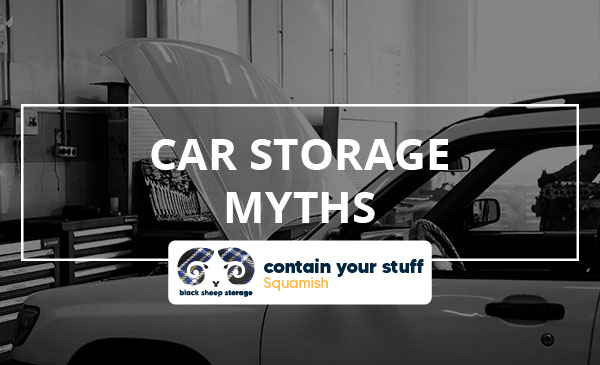 car, storage, myths