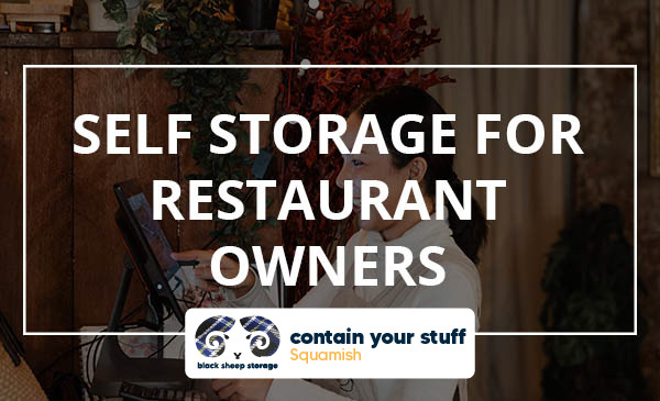 restaurant storage, cashier, woman