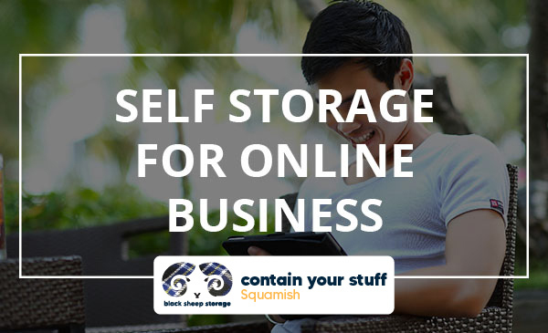 online business, storage