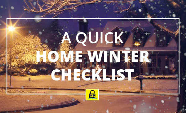 winter checklist, home, tips, winter