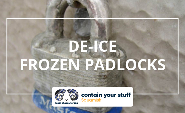 de-ice, padlock, frozen