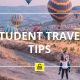 student, travel, hot air balloon