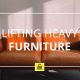 furniture, moving, sofa