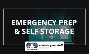 emergency prep, storage