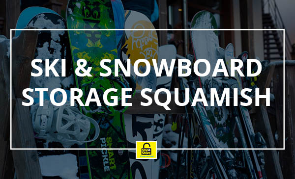 ski snowboard storage, squamish