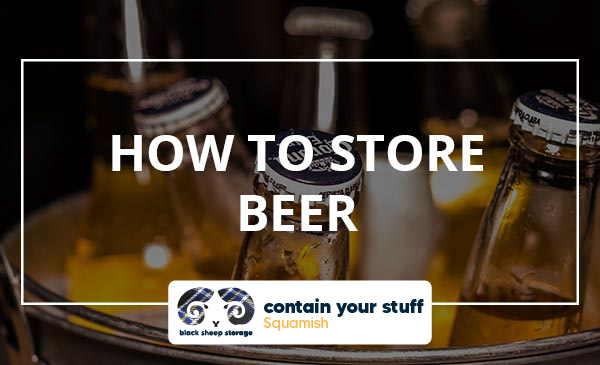 store beer, self storage